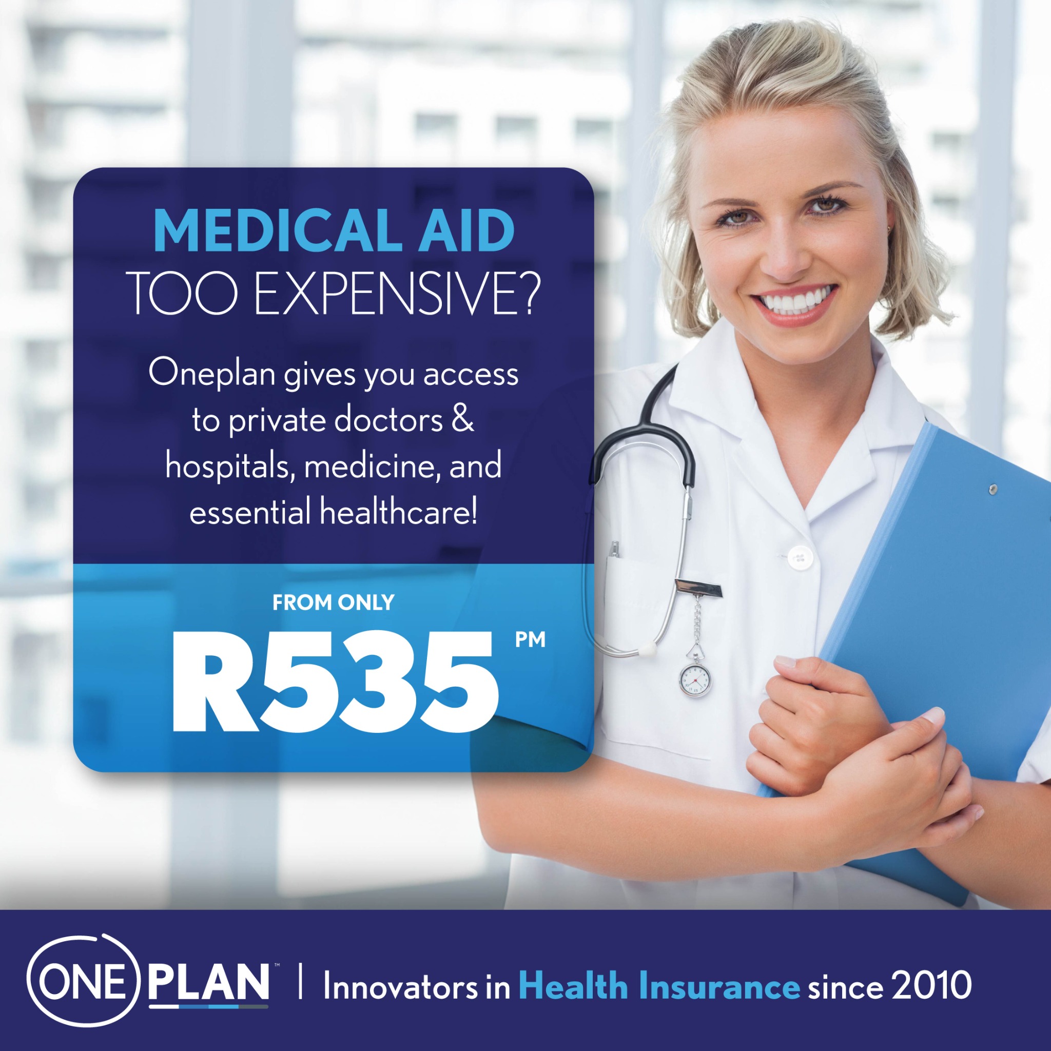 Oneplan Health Insurance Facebook ad