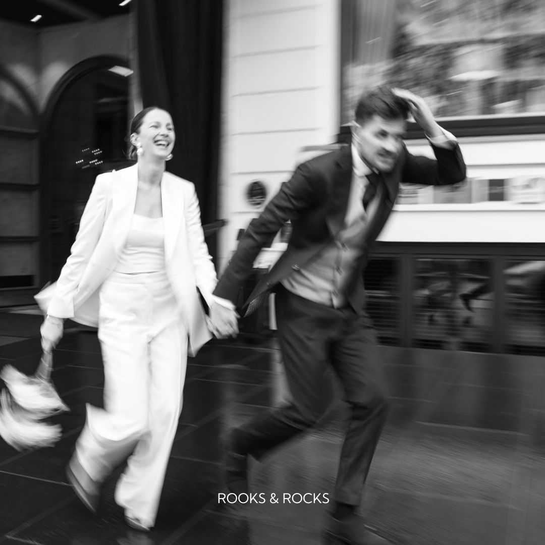 Rooks & Rocks Facebook ad: Dein Hochzeitsanzug, für einen unvergesslichen Auftritt.
