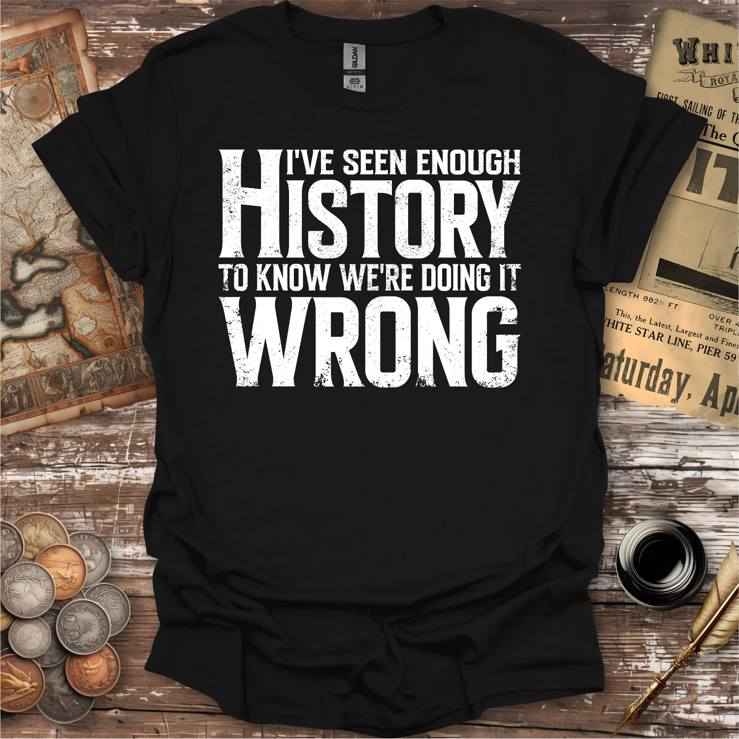 The Humorous History Company Facebook ad