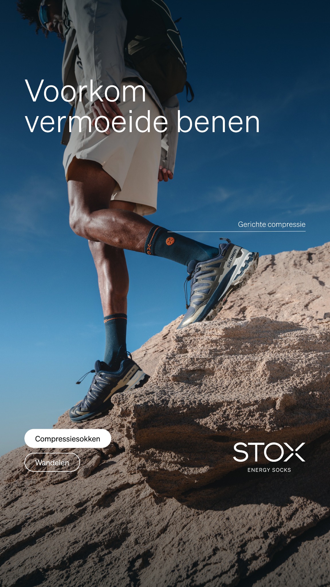 STOX Energy Socks Facebook ad