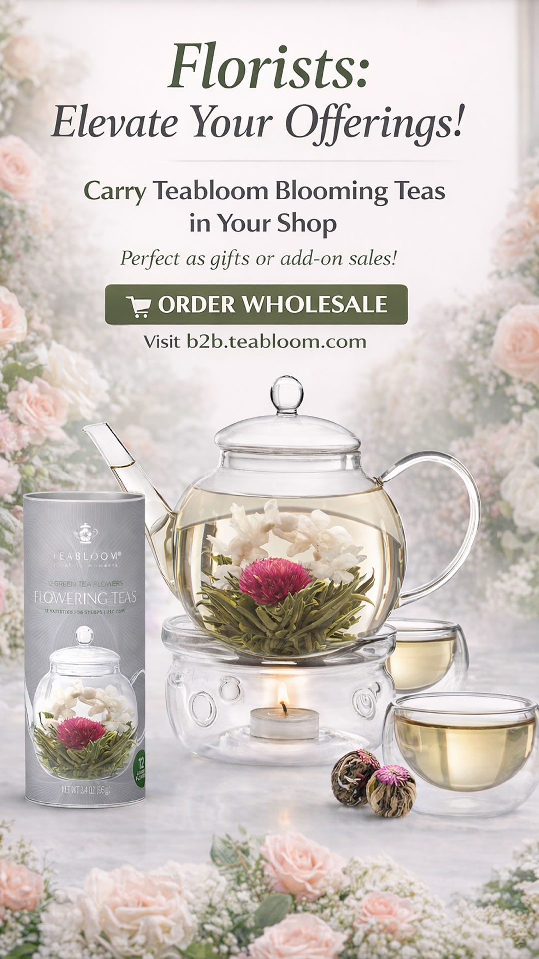 Teabloom Facebook ad