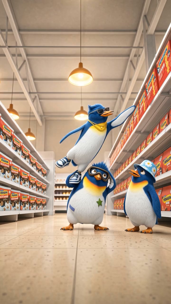 McVitie's Facebook ad: Penguin has gone Crackers!