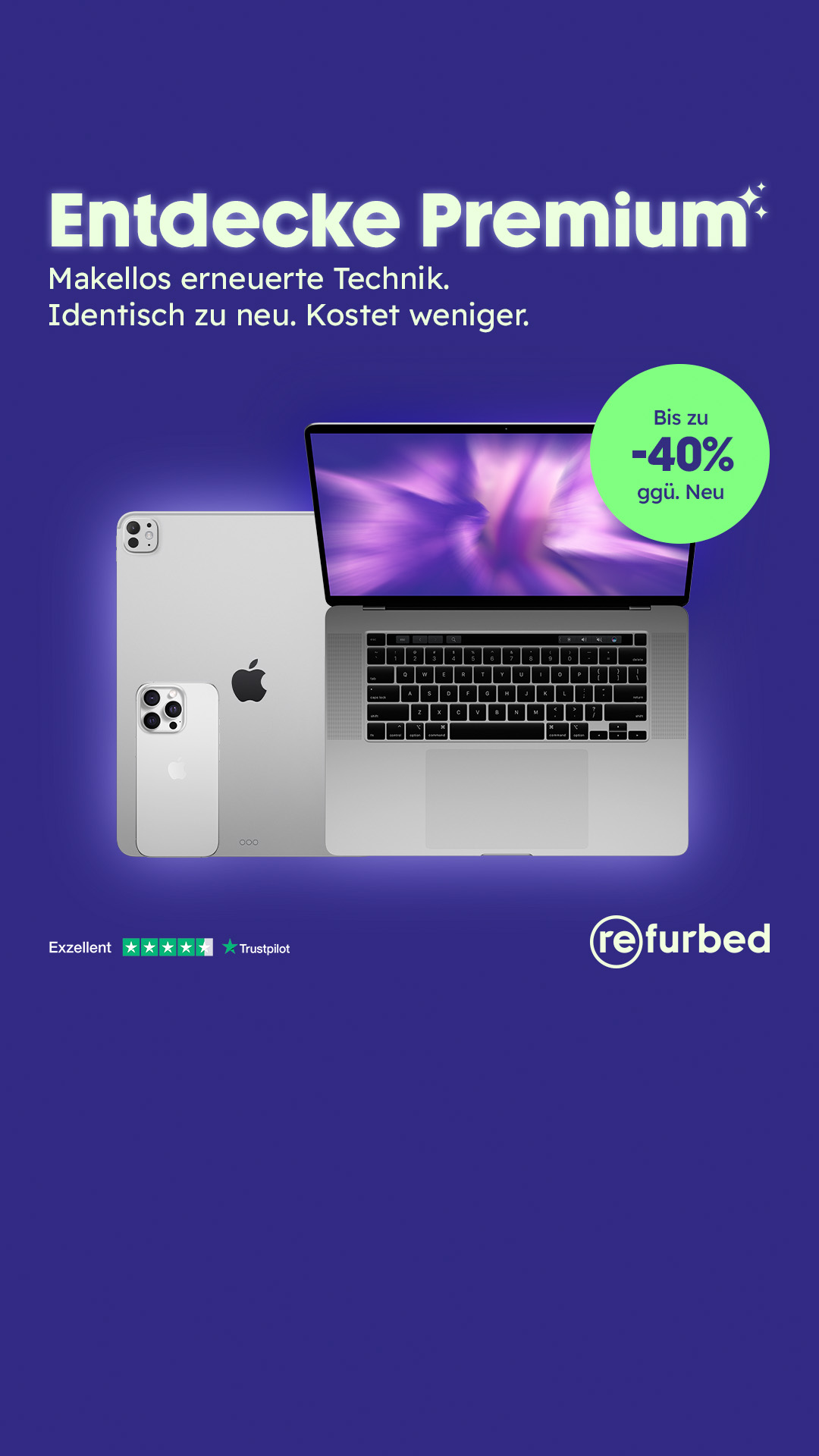 refurbed Facebook ad