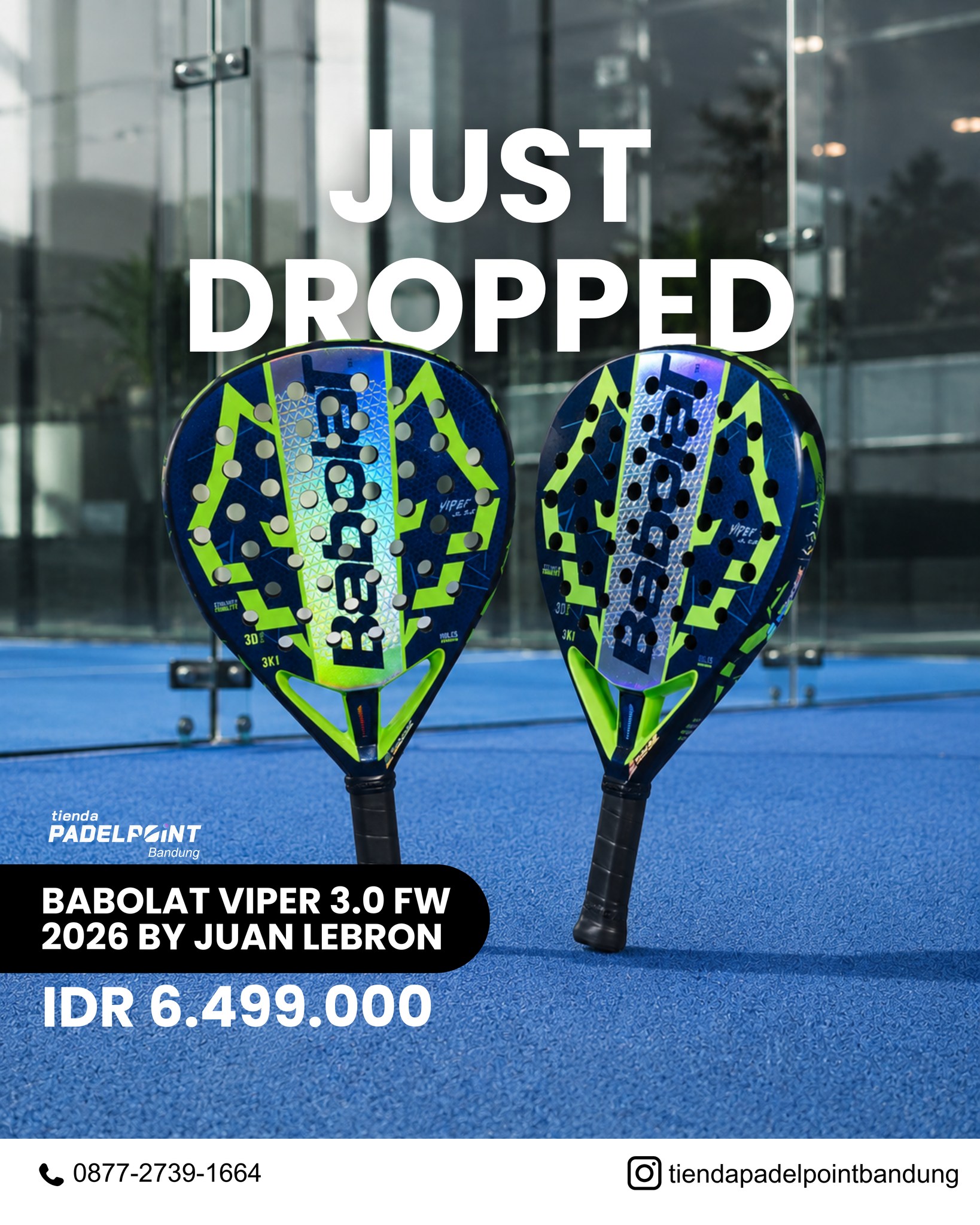 Tienda Padelpoint Bandung Facebook ad