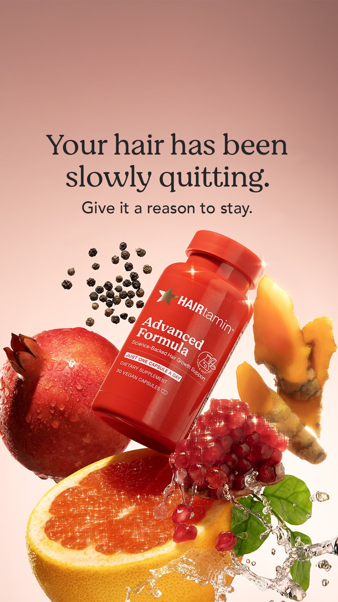 HAIRtamin Facebook ad