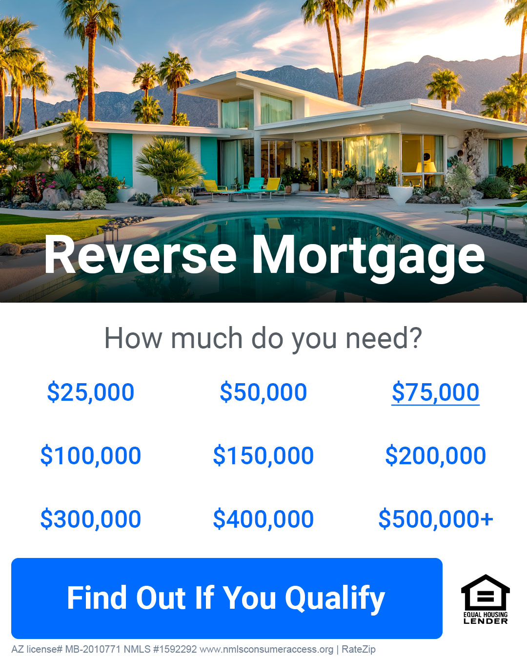 RateZip Retirement Solutions Facebook ad