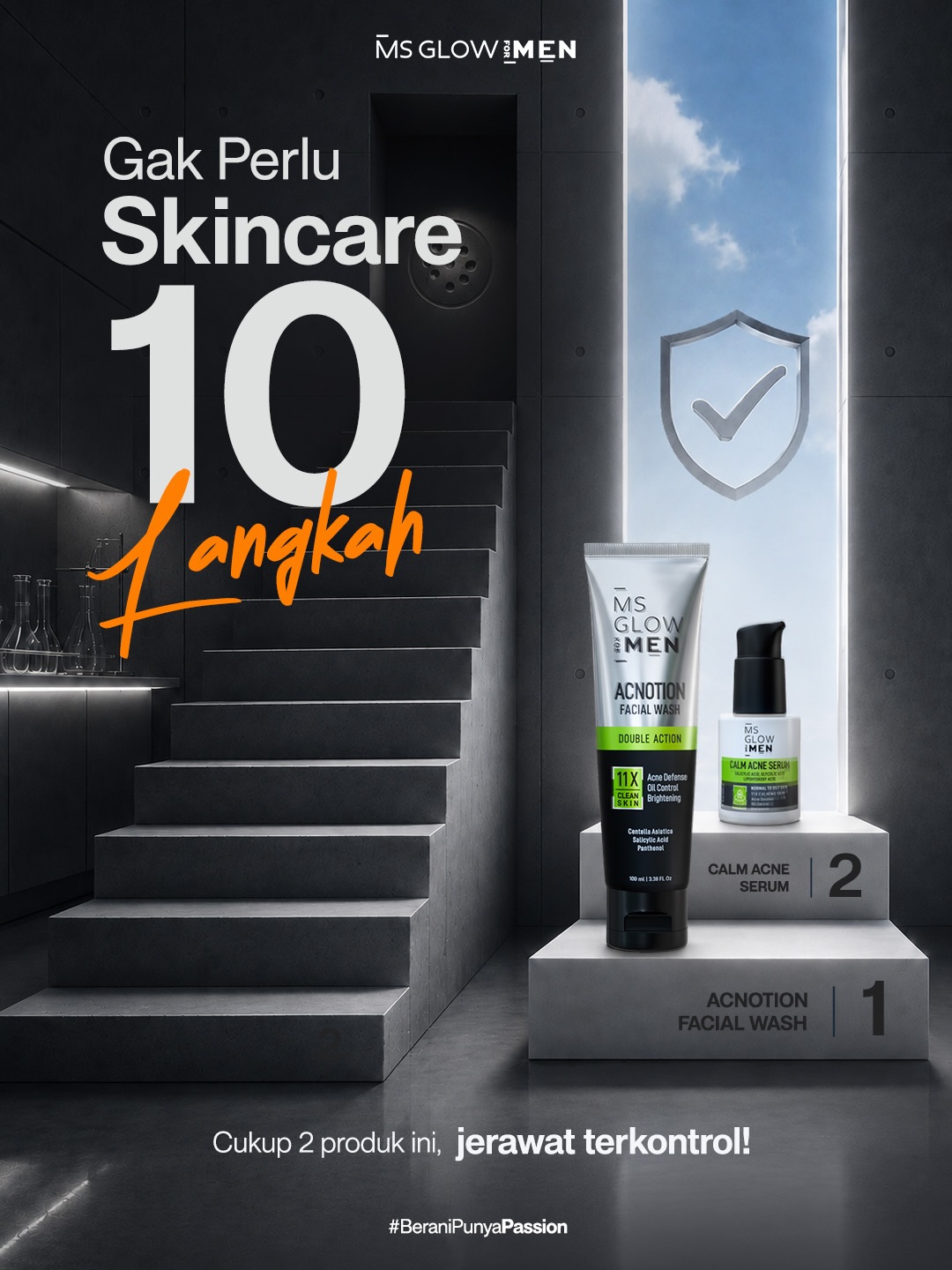 MS Glow For Men Facebook ad