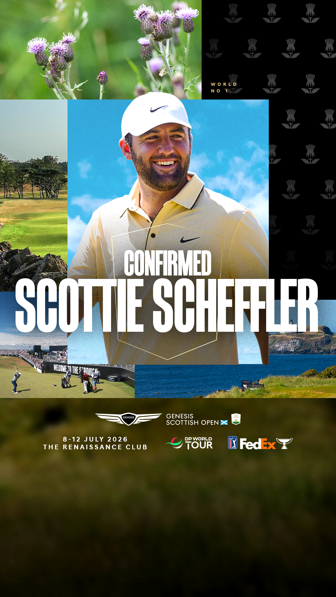 Genesis Scottish Open Facebook ad from May 6, 2026