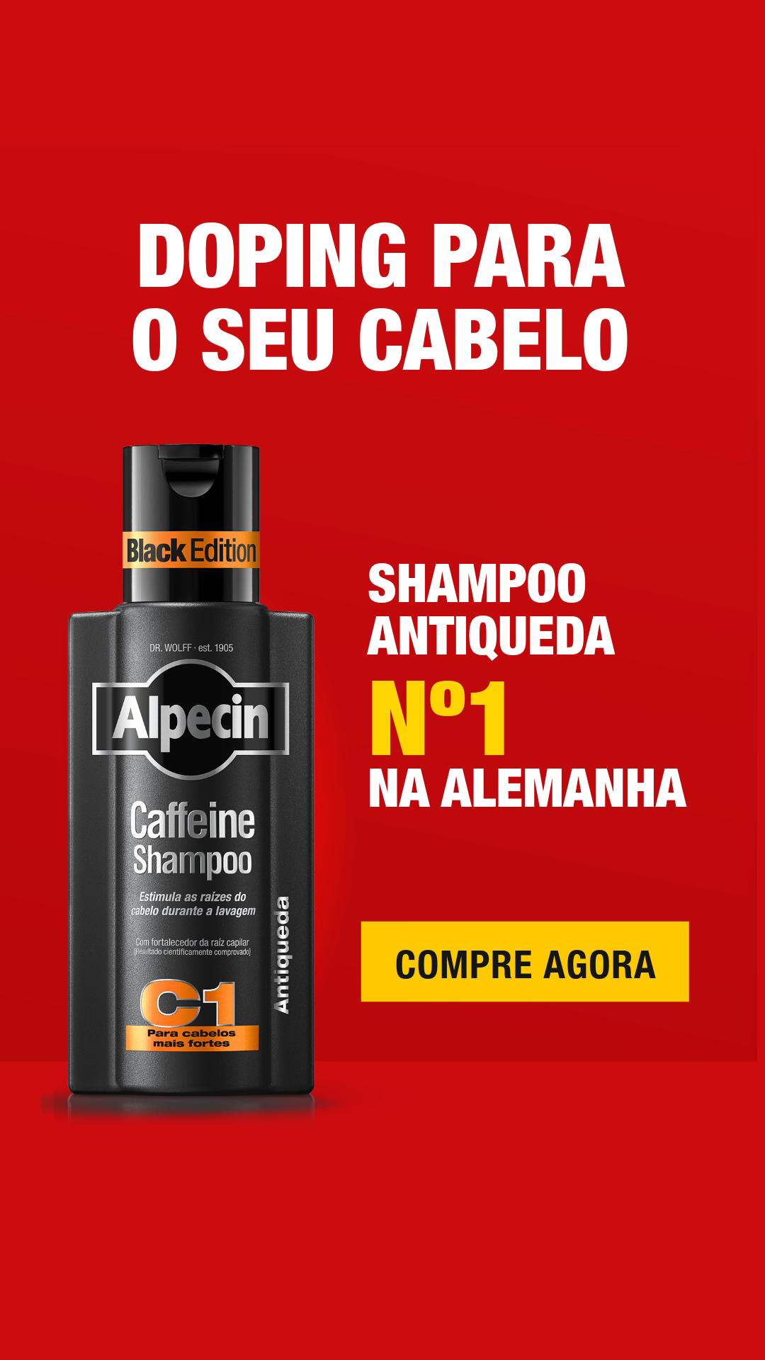 Alpecin Brasil Facebook ad