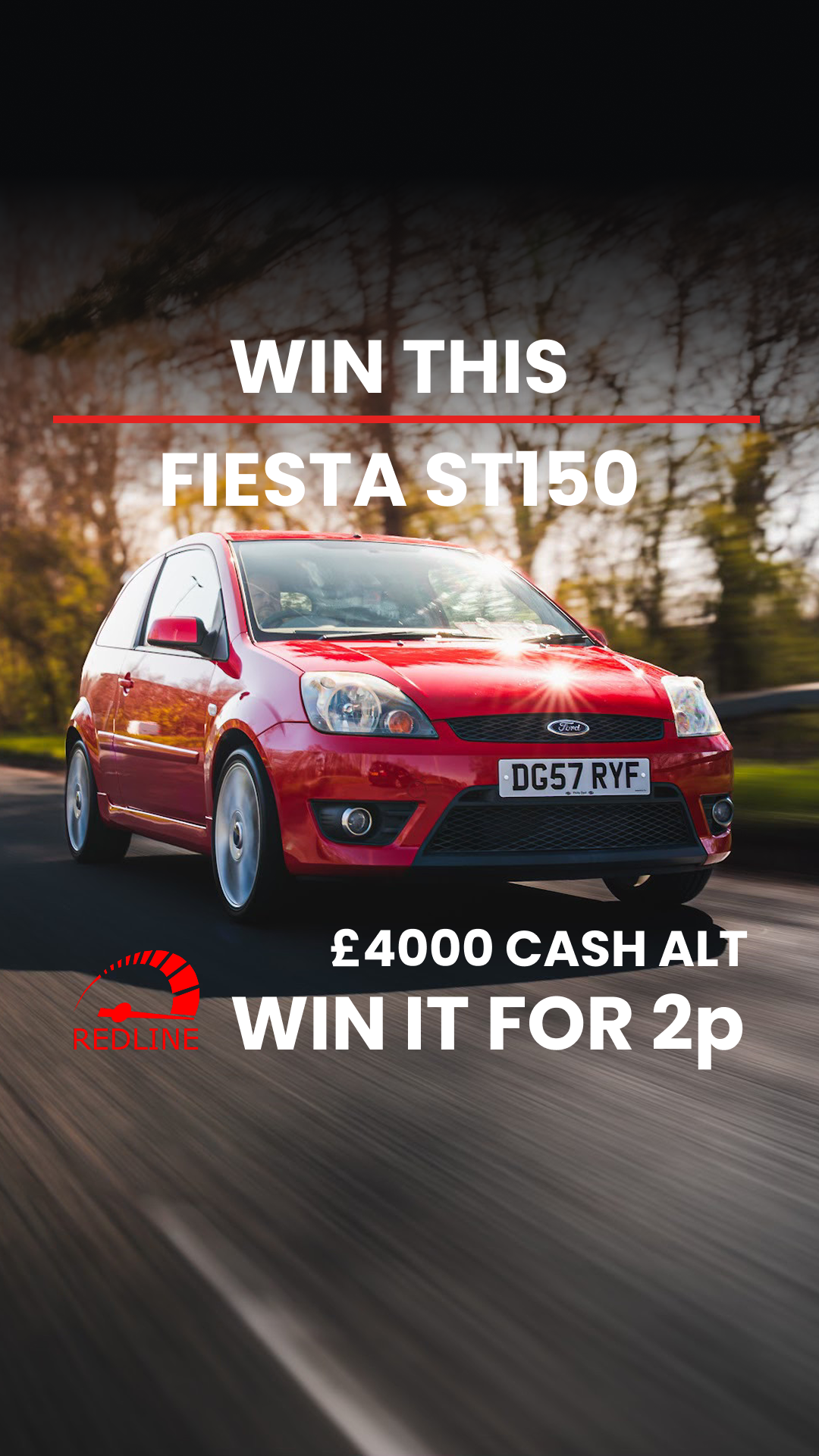 Redline Competitions Facebook ad
