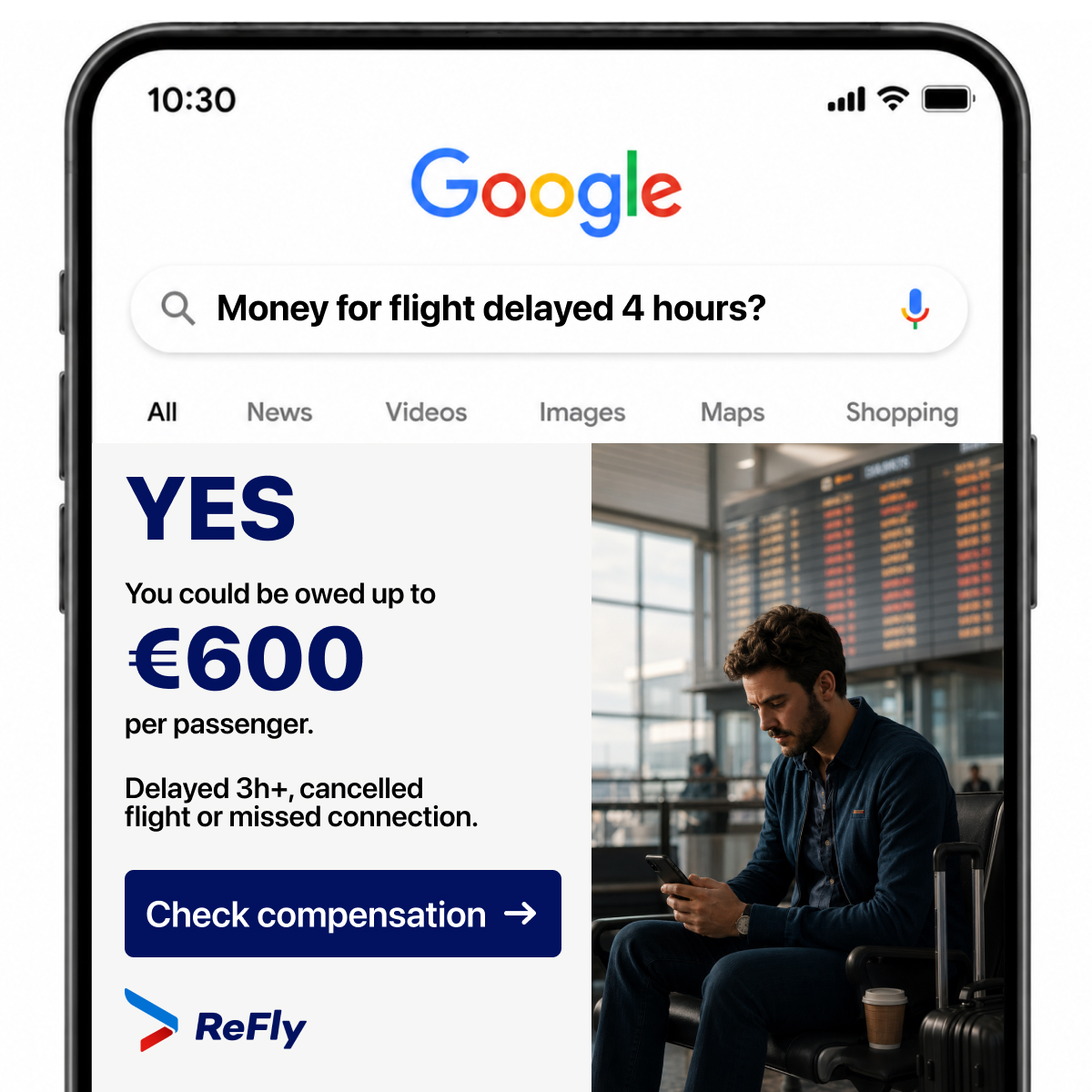 Refly Facebook ad