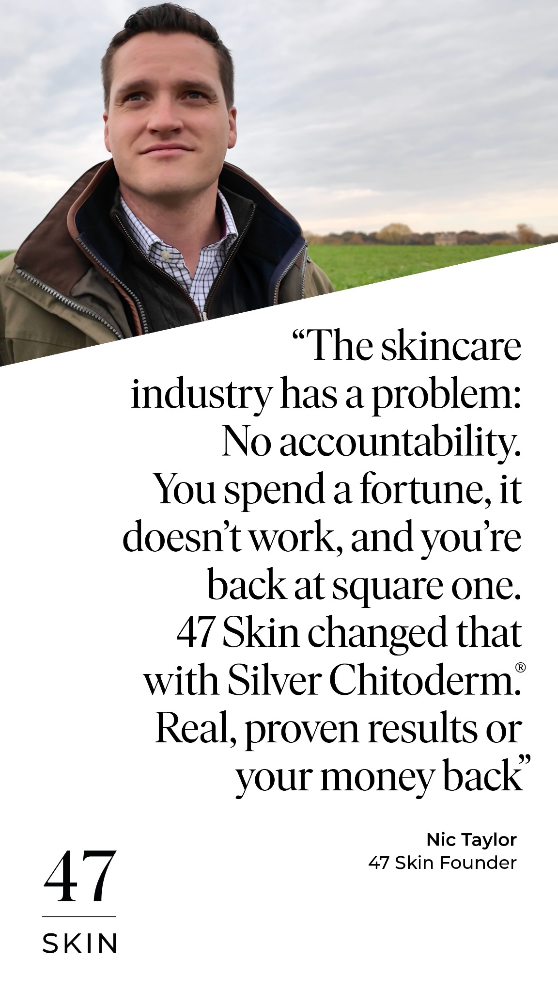 47Skin Facebook ad
