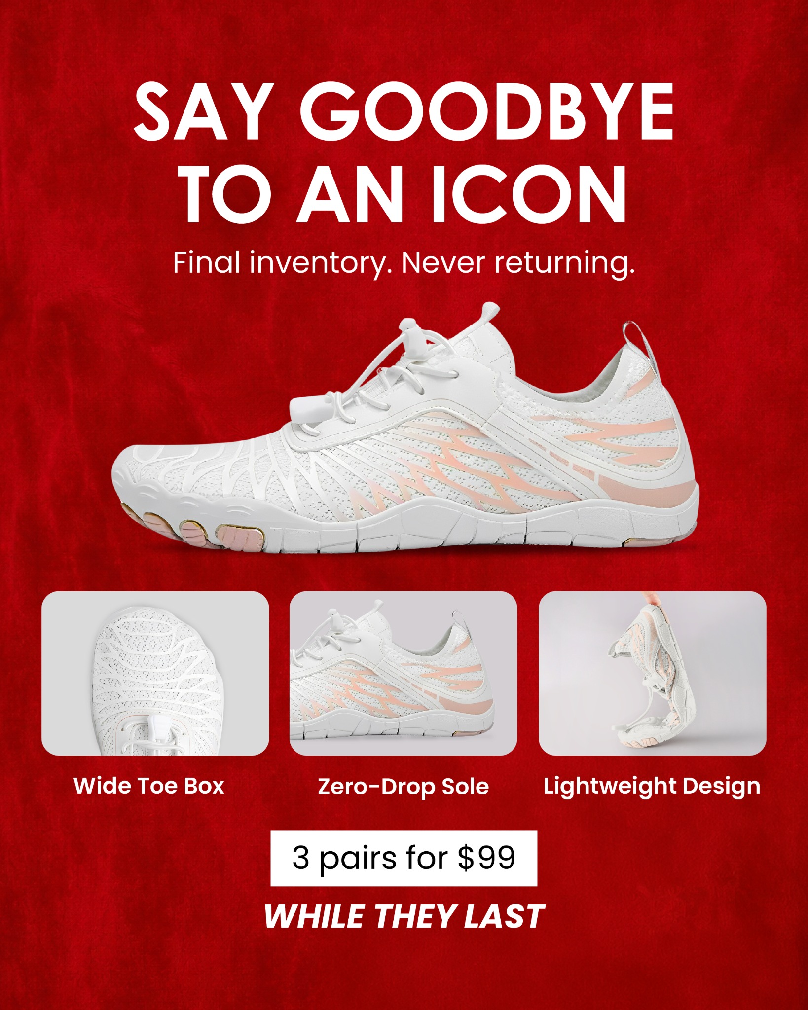 HIKE Footwear Facebook ad
