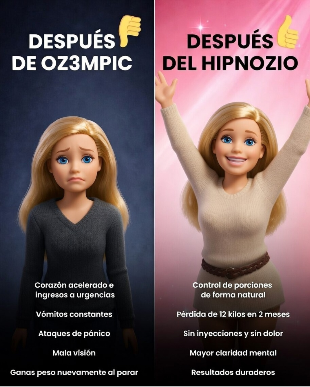 Hypnozio: power of hypnotherapy Facebook ad