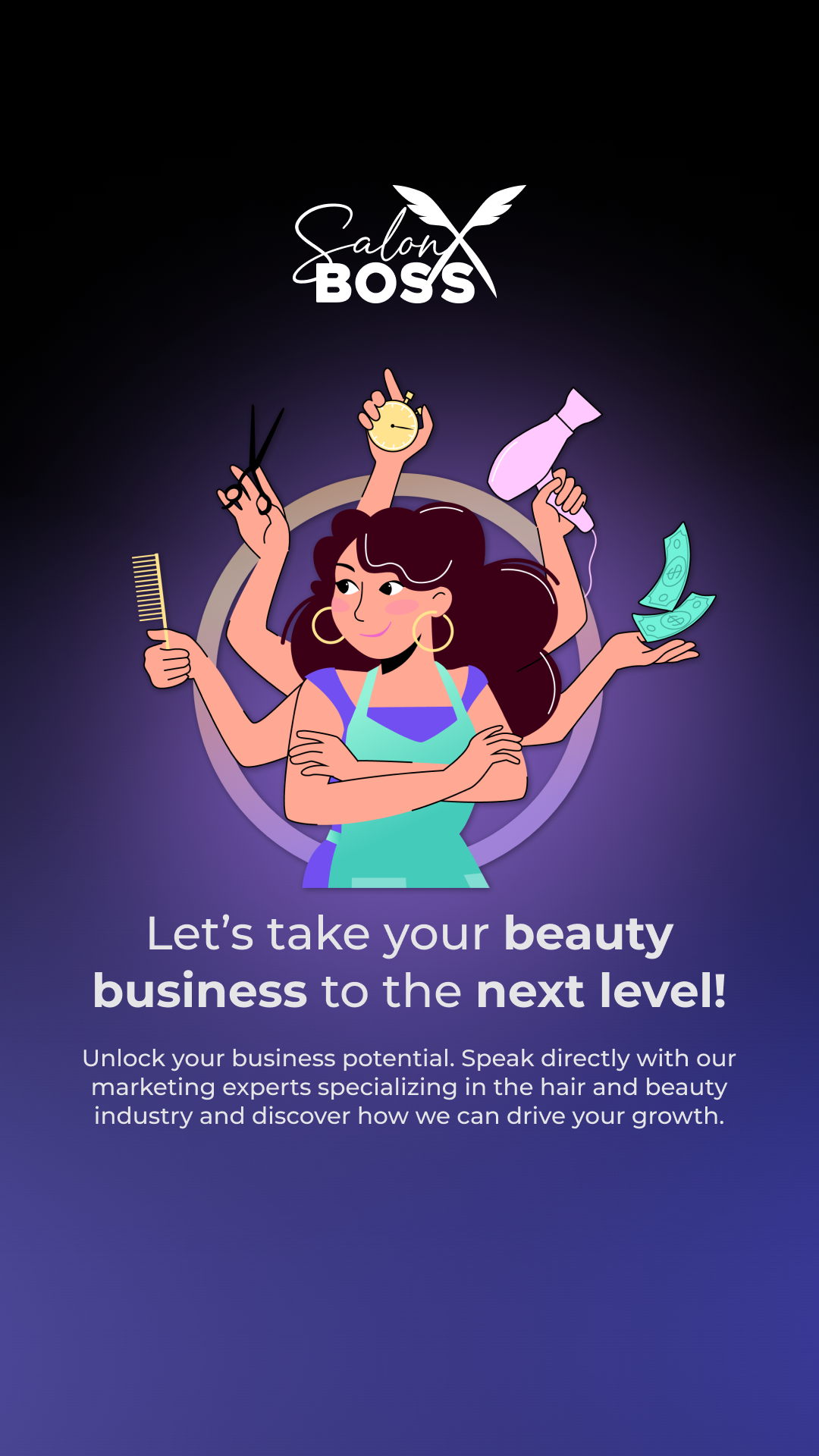 Salon Boss Facebook ad