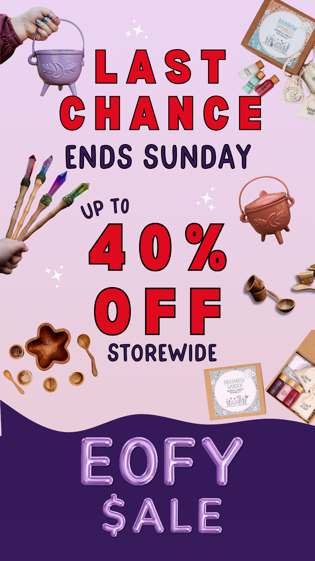 The Little Potion Co Facebook ad