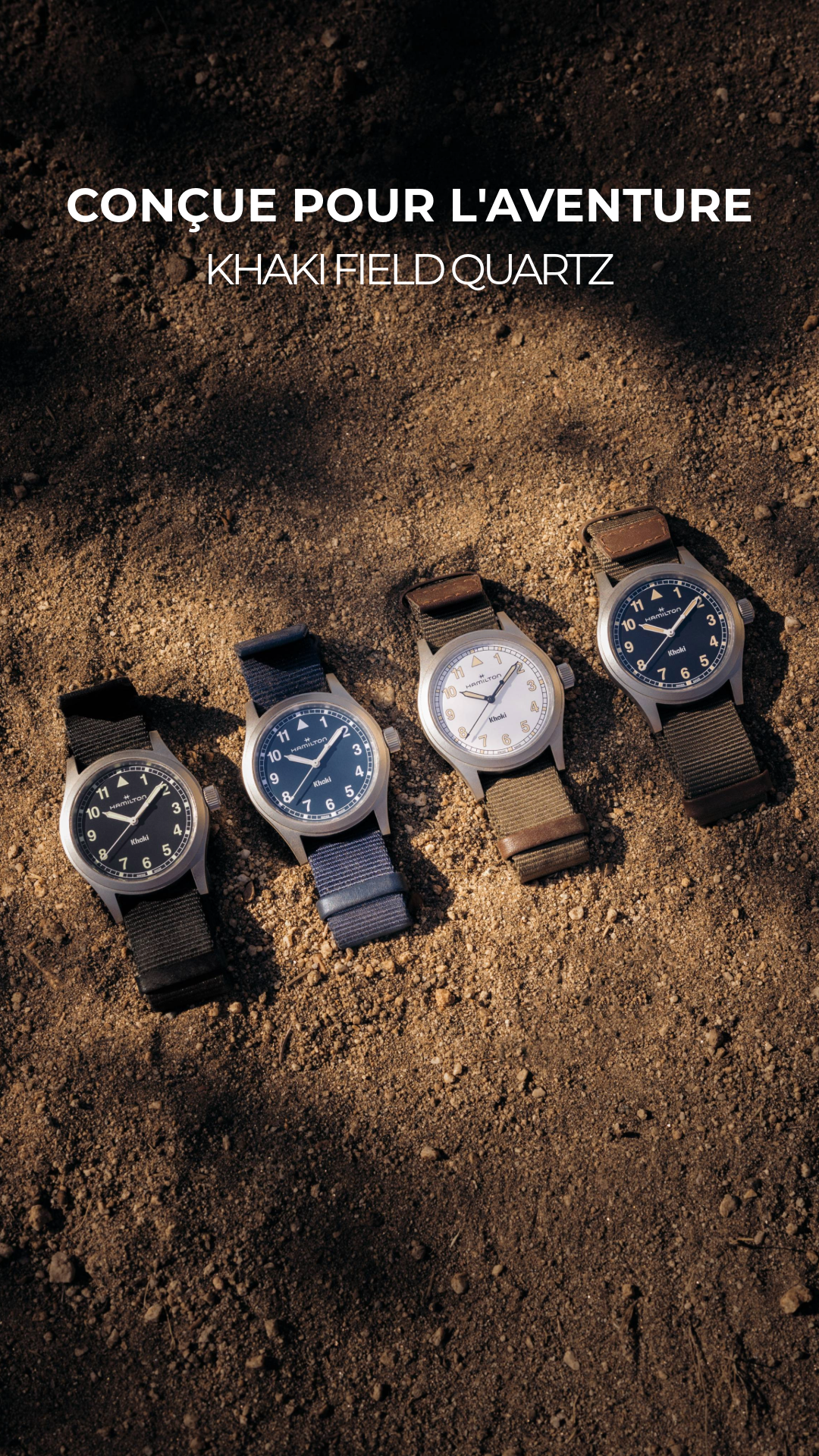 Hamilton Watch Facebook ad