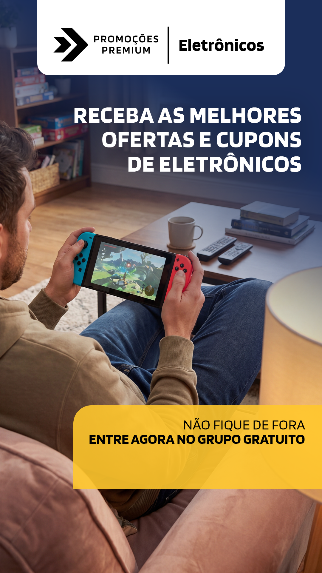 Promoções Premium Facebook ad