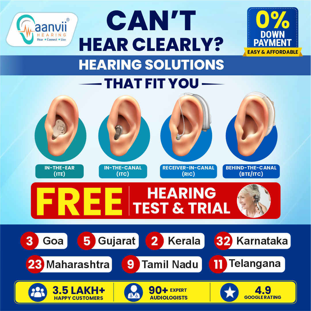 Aanvii Hearing Solutions Facebook ad