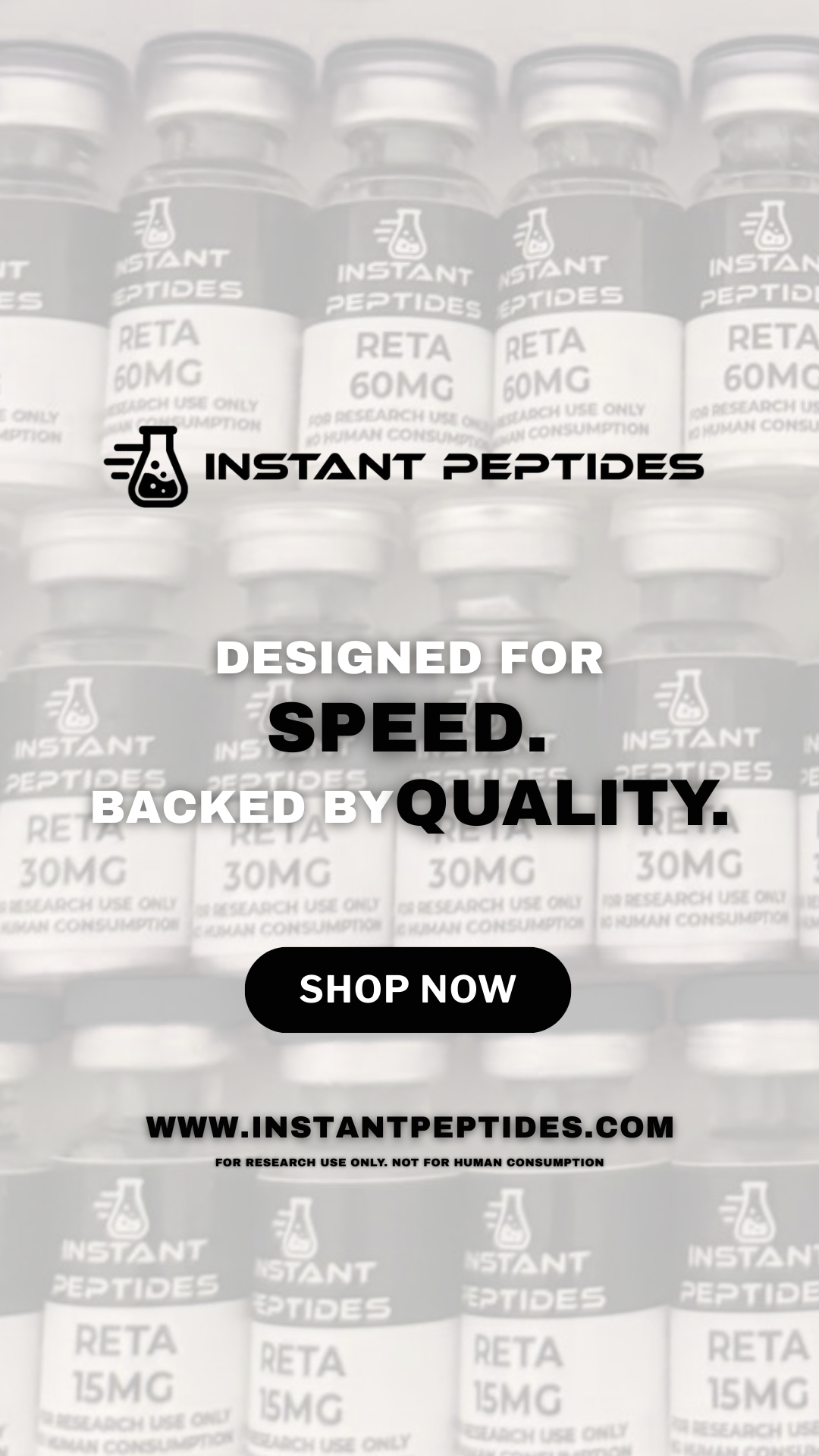 Instant Peptides Facebook ad