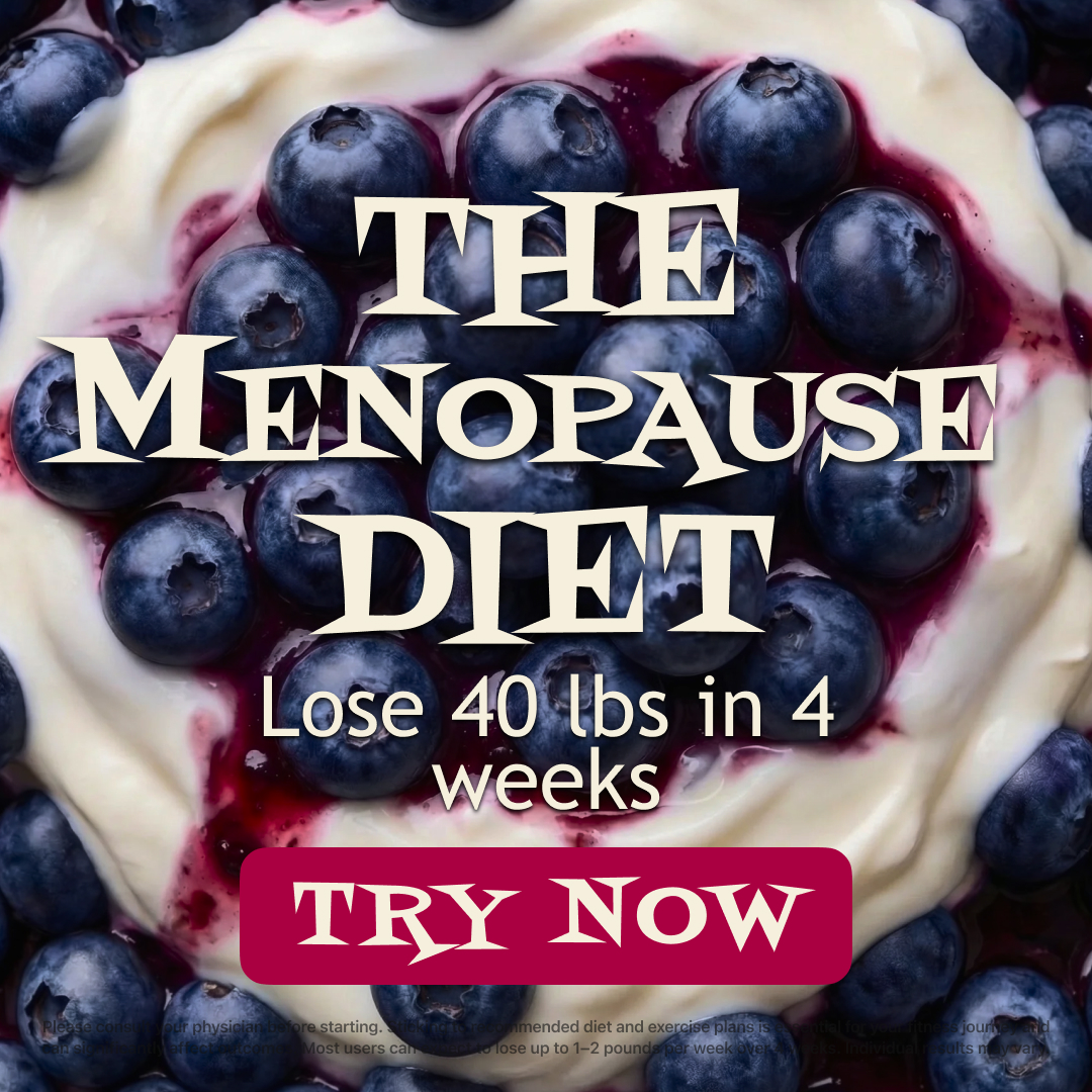Menopause Diet Plan Facebook ad: Start Your Menopause Diet Today!