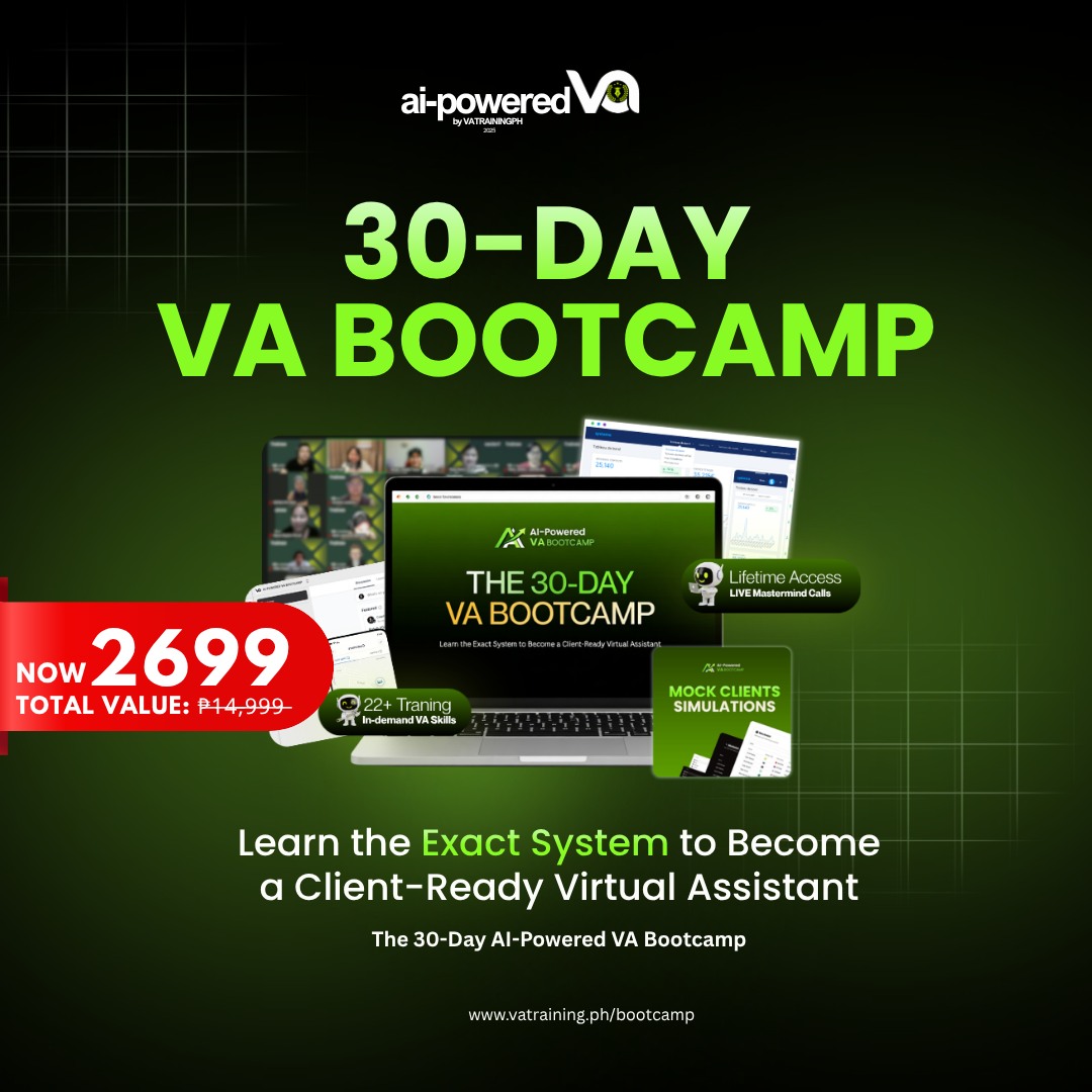VA Training PH Facebook ad: 𝗔𝘁𝘁𝗲𝗻𝘁𝗶𝗼𝗻 𝗮𝗹𝗹 𝗰𝗮𝗿𝗲𝗲𝗿 𝘀𝗵𝗶𝗳𝘁𝗲𝗿𝘀…