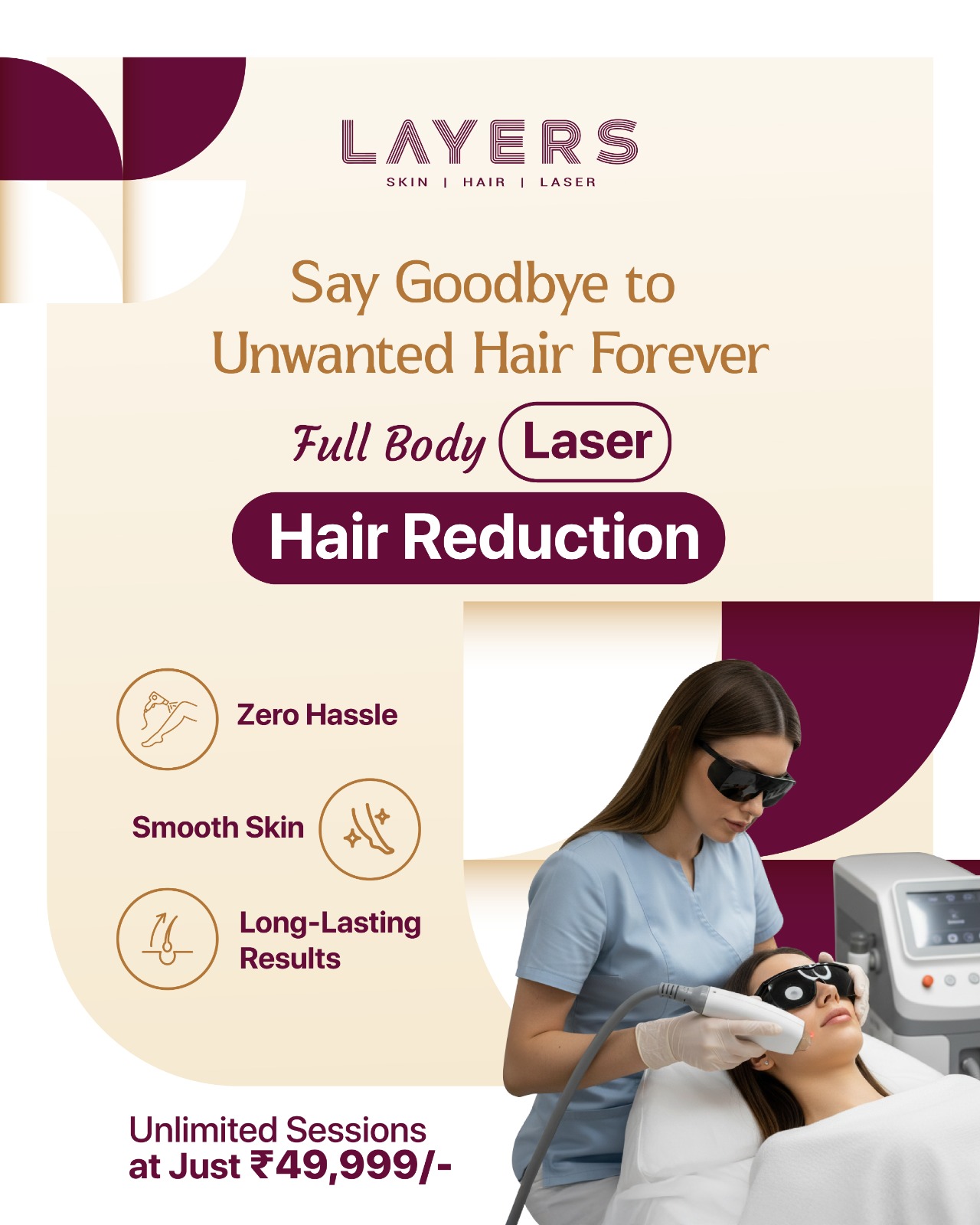 Layers Clinics Facebook ad