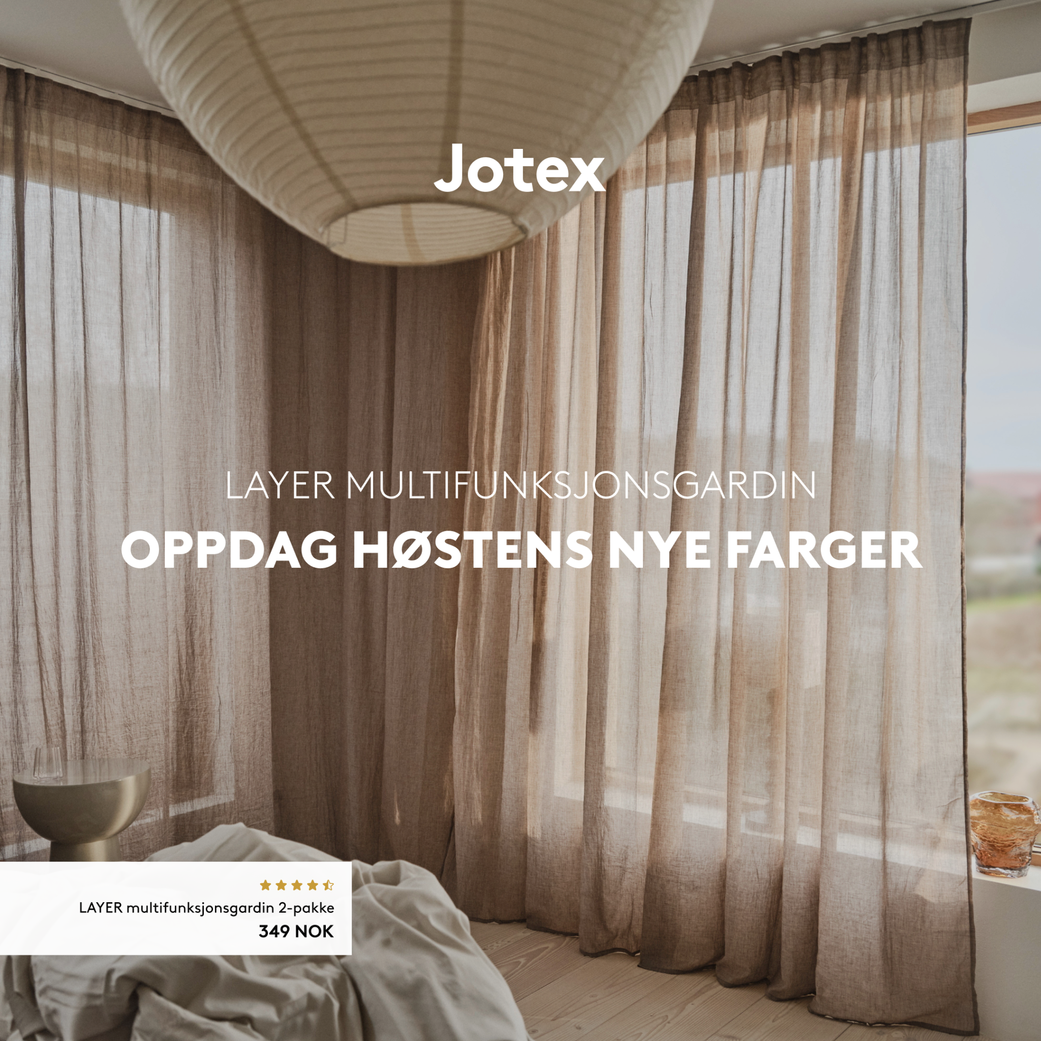 Jotex Facebook ad