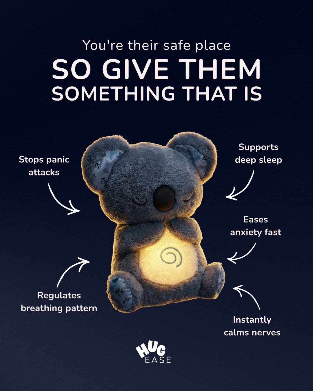 Hug Ease Facebook ad
