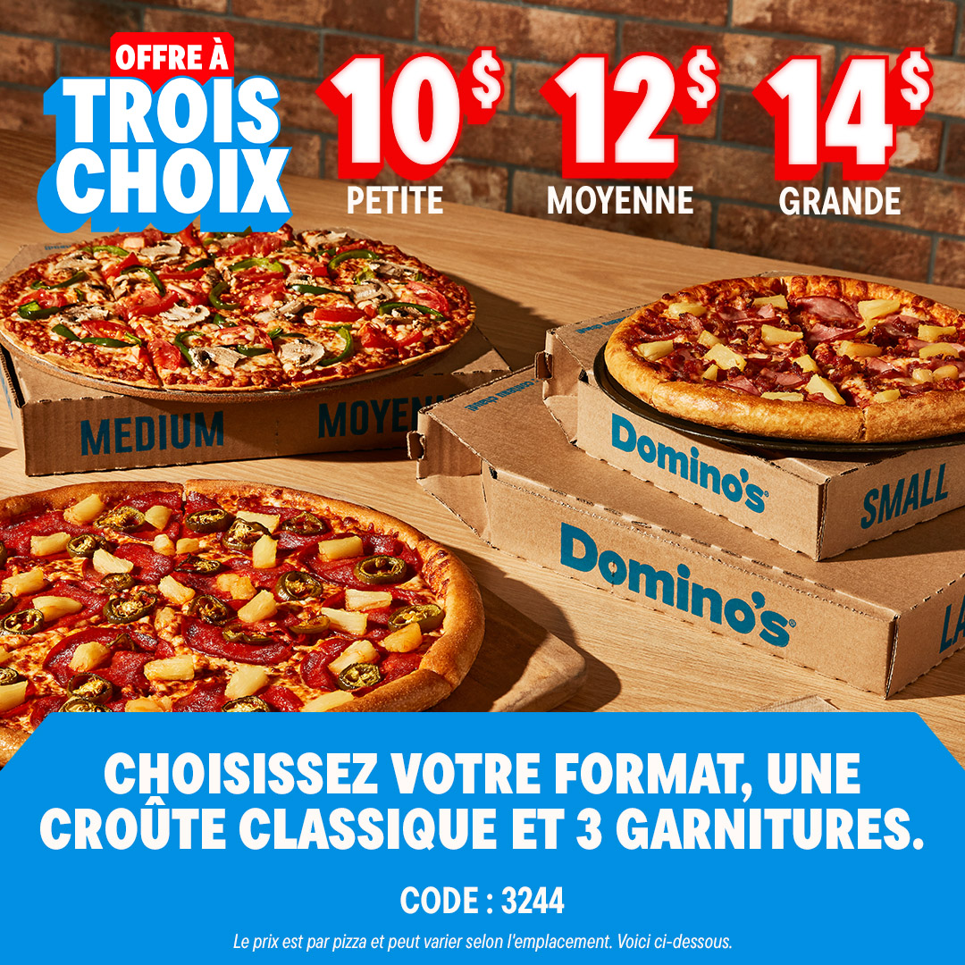 Domino's Pizza Facebook ad from Feb 23, 2026