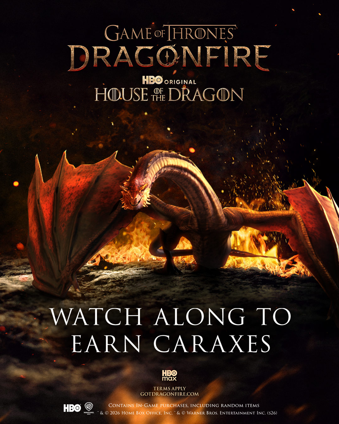 Game of Thrones: Dragonfire Facebook ad