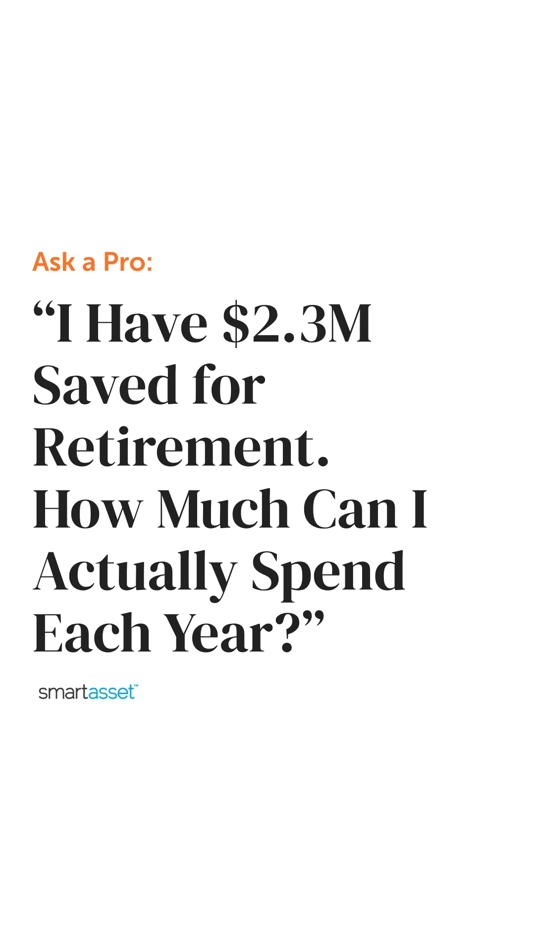 SmartAsset.com Facebook ad