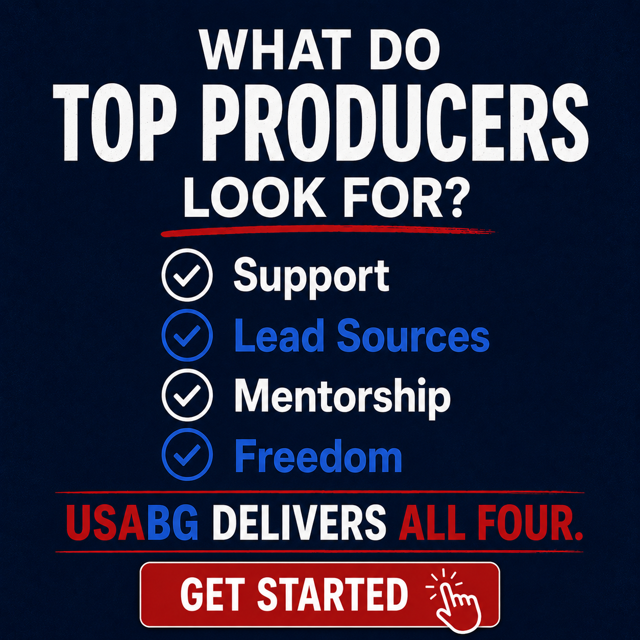 USA Benefits Group Facebook ad