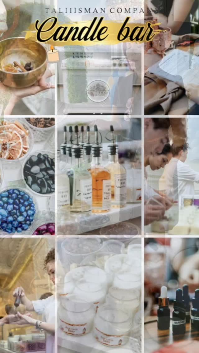 Llamadores de Ángeles Taliiisman Company - Fabrica de Joyería Espiritual Facebook ad: Candle Bar & Perfume Bar Experiencias sensoriales que…