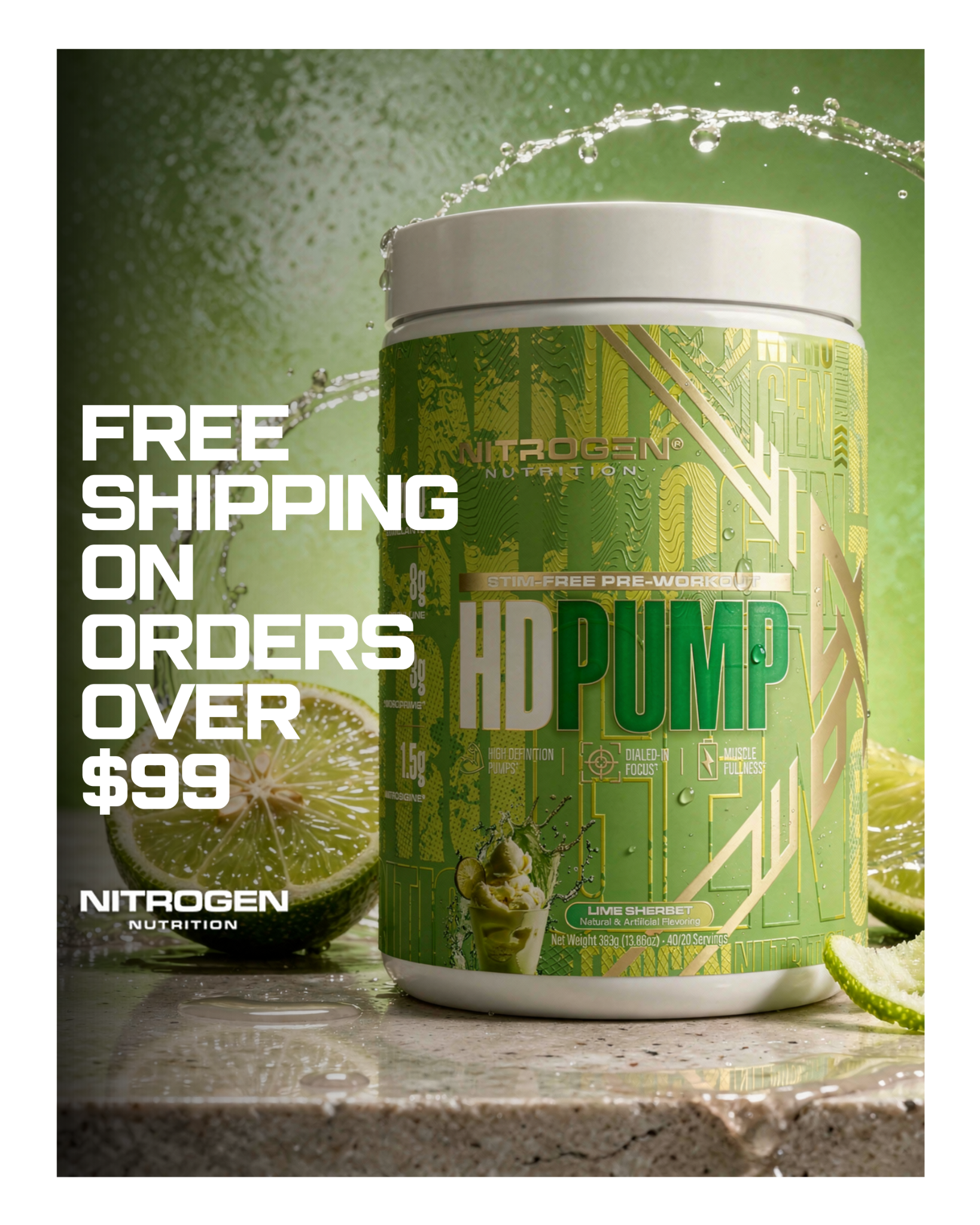 Nitrogen Nutrition Facebook ad from Mar 5, 2026