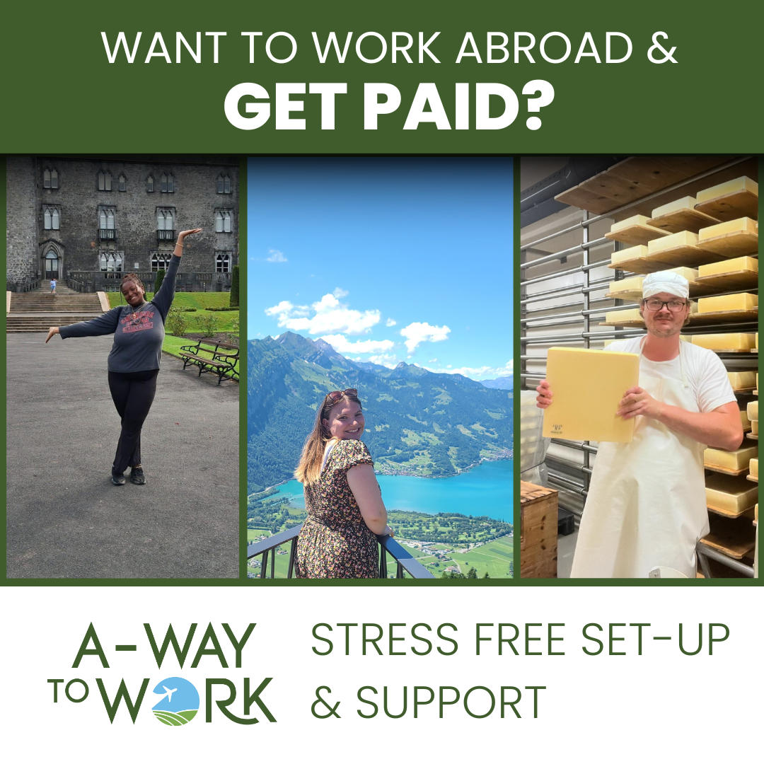 A-Way to Work - International Rural Exchange Canada Facebook ad: Explore Top Travel Destinations