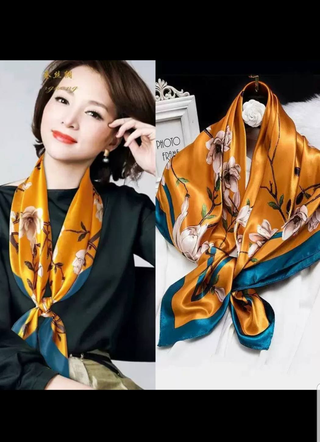 Mon foulard Facebook ad: FOULARDS ENCORE DISPONIBLES
