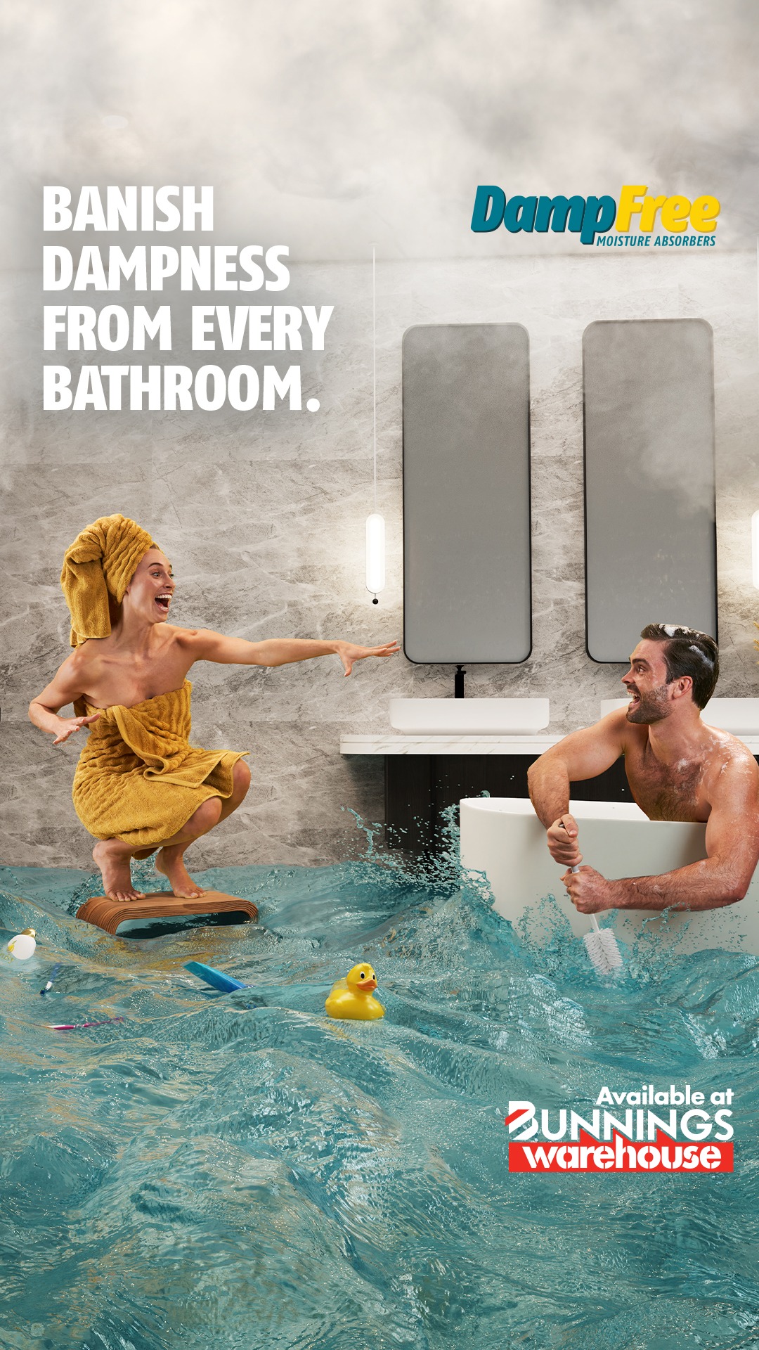 DampFree Facebook ad