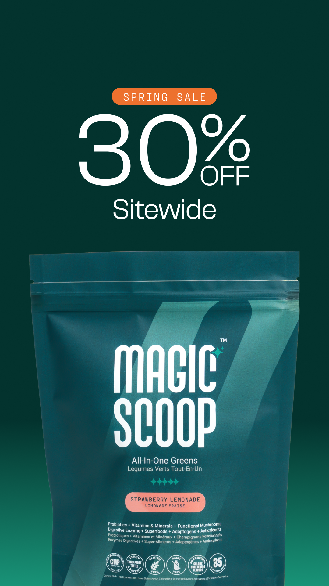 Magic Scoop Facebook ad