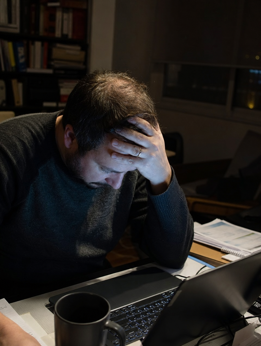 Derek Kier - Men's Hair Loss Expert Facebook ad: Dermatologist Discovers Peptide Breakthrough That…