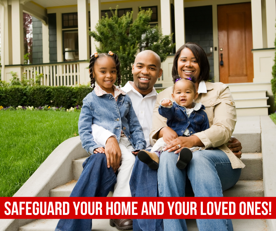 Integrity 1st Life Group Facebook ad: Safeguard Your Home!