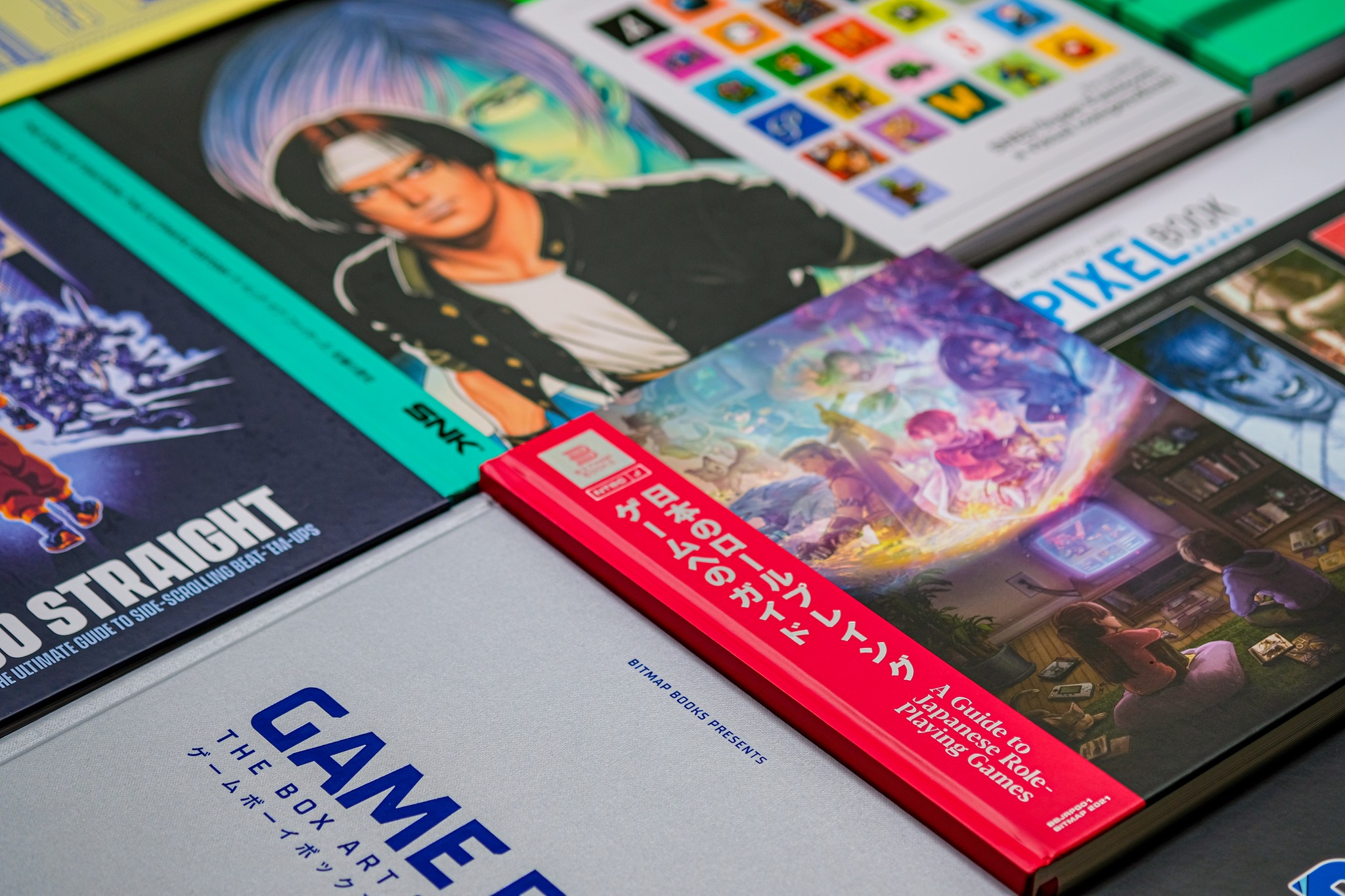 Bitmap Books Facebook ad: Discover beautiful retro gaming books from Bitmap Books…
