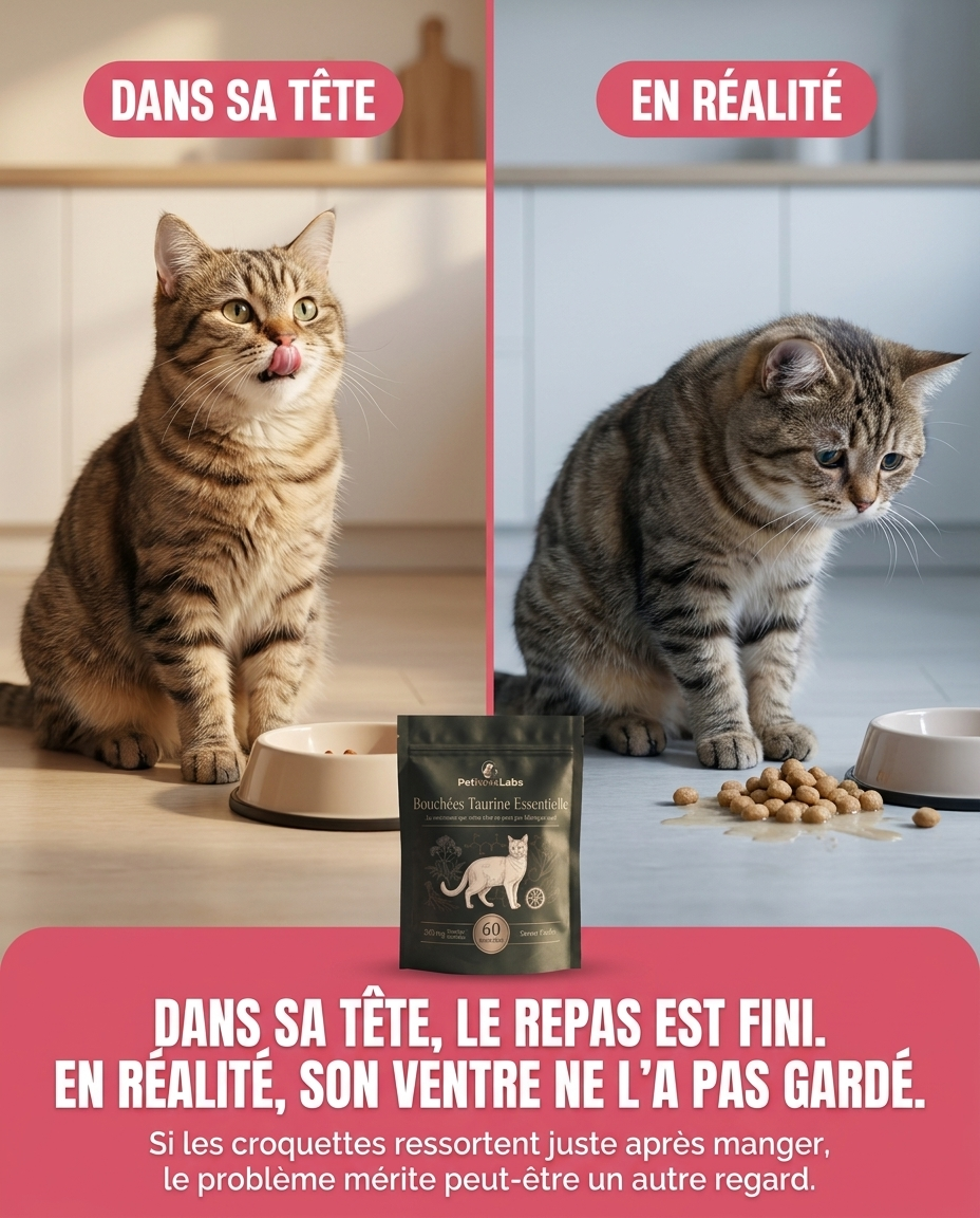 Le Coin des Chats Facebook ad: STOP: ne changez pas encore ses croquettes