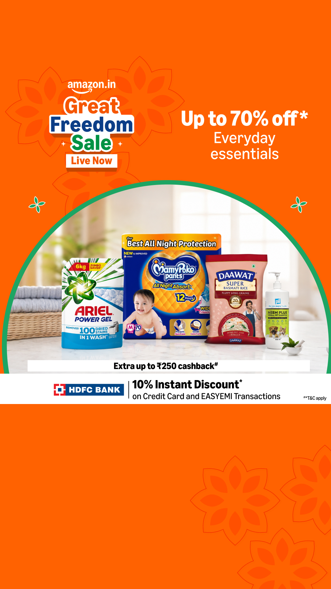 Amazon India Facebook ad