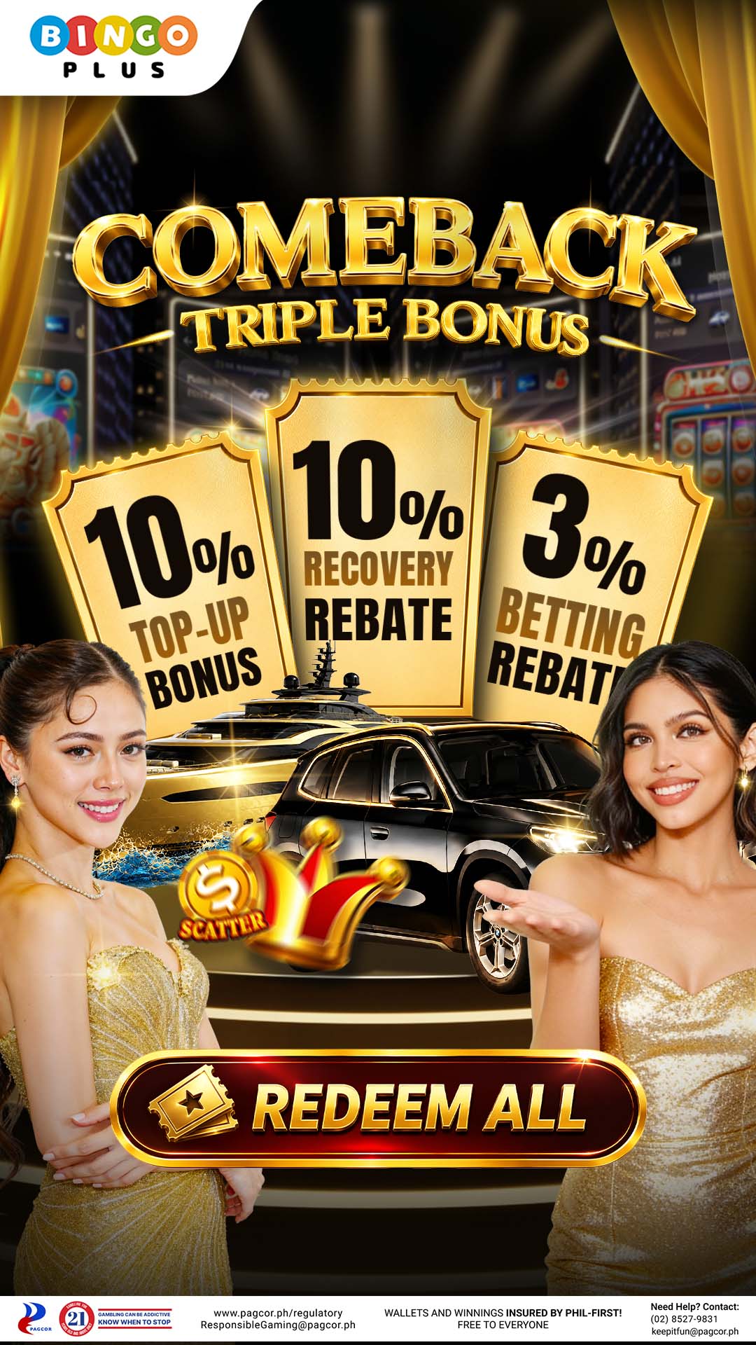 BingoPlus Facebook ad