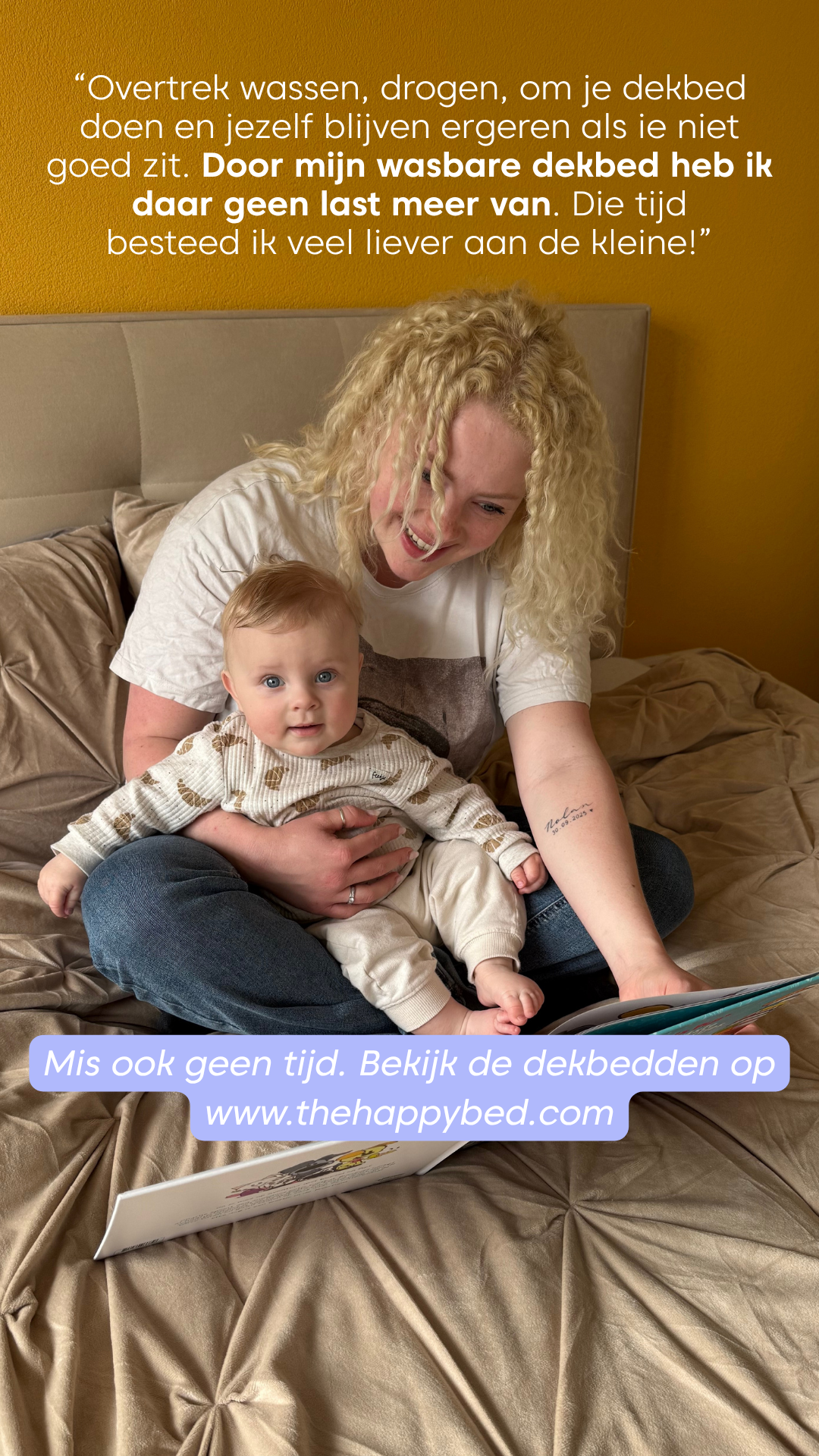 HappyBed Facebook ad