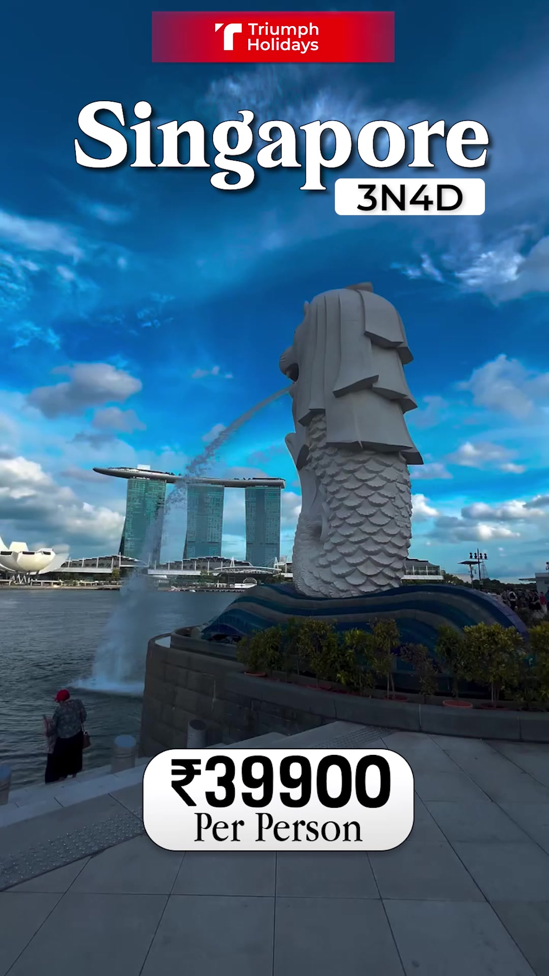 Triumph Holidays Facebook ad: Plan Your Next Dream Vacation
