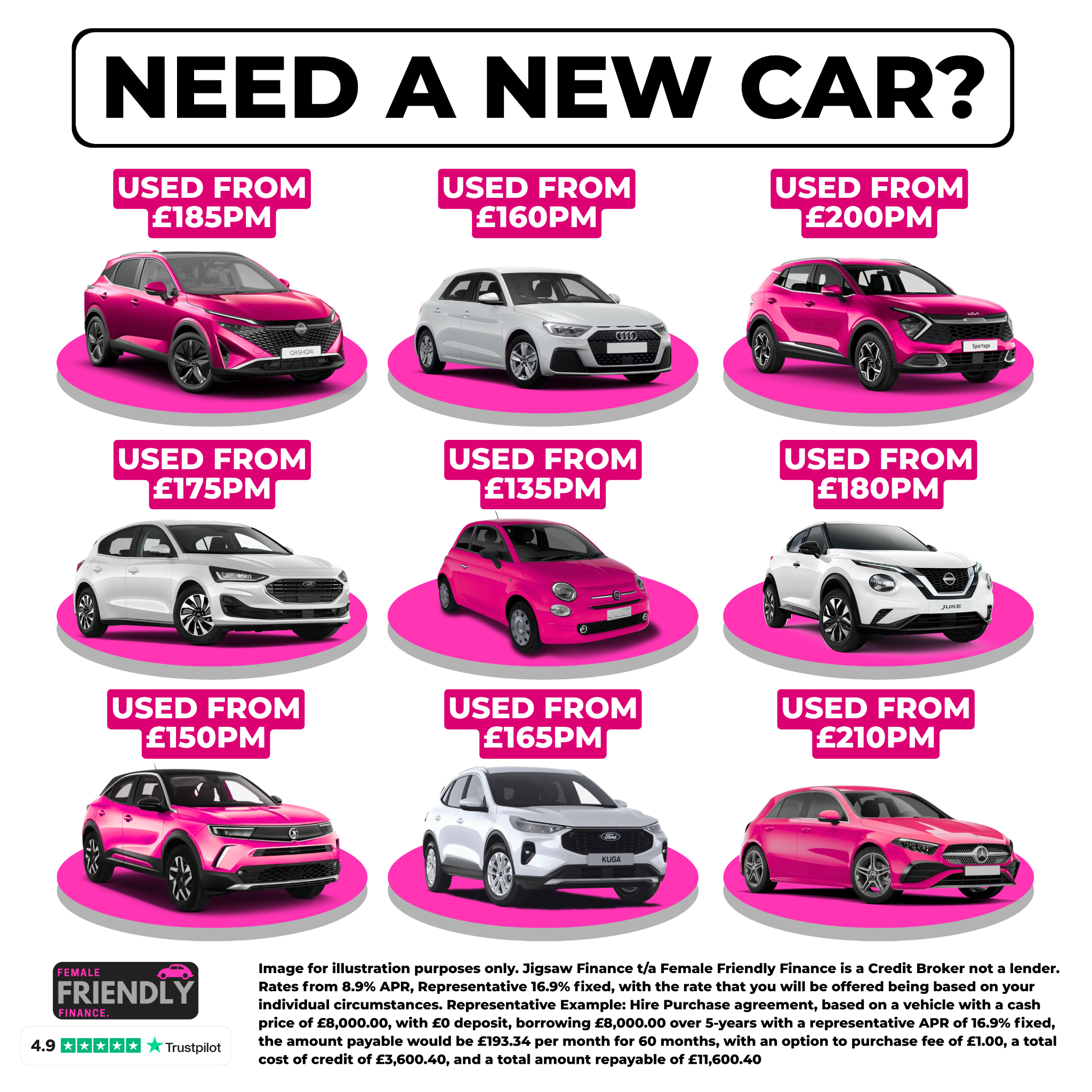 Female Friendly Finance Facebook ad