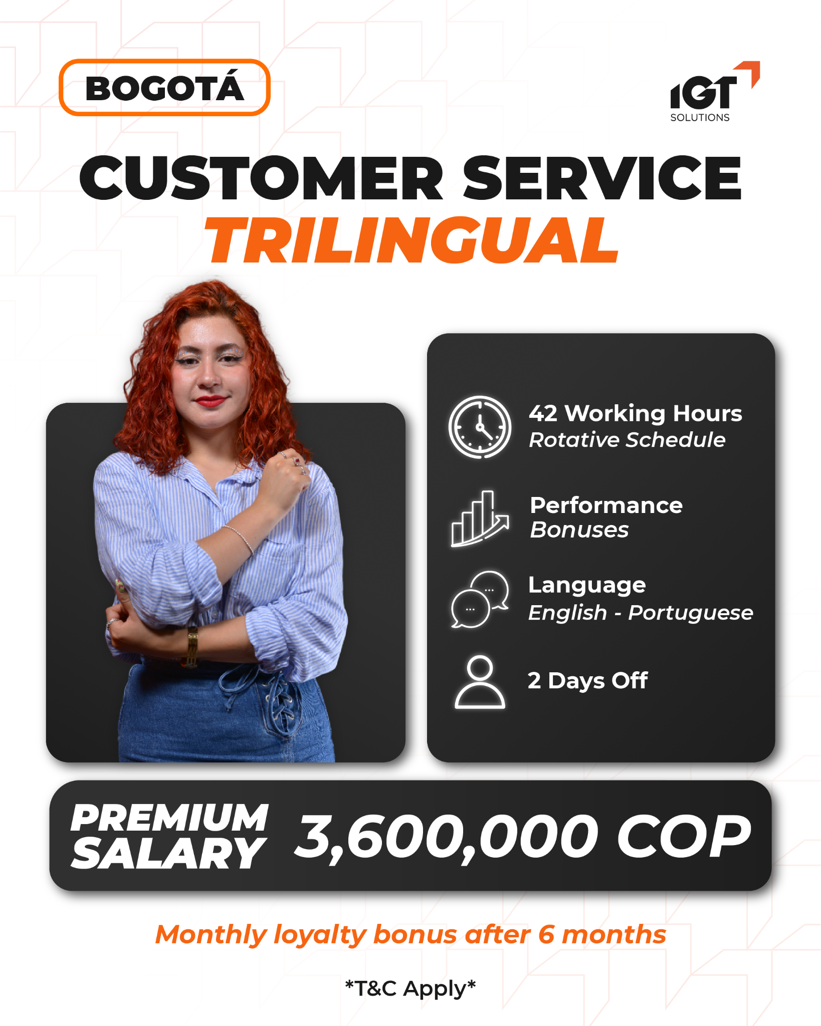 IGT Solutions Colombia Facebook ad