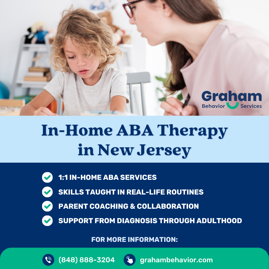 Graham Behavior Services Facebook ad: In-Home ABA Therapy in New Jersey
